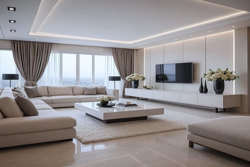Living Room tv unit design in delhi