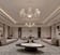 Luxury living room final styling with decor accessories and elegant finishes
